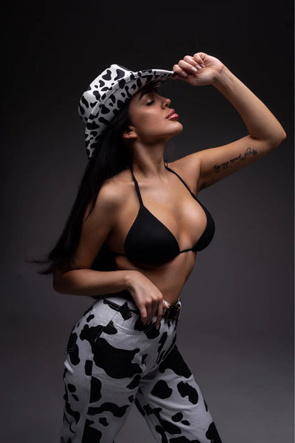 Chapeau de cowboy divers accessoires chapeau de cowboy monochrome en feutre chapeau d'extérieur homme et femme chapeau de cavalier chapeau femme