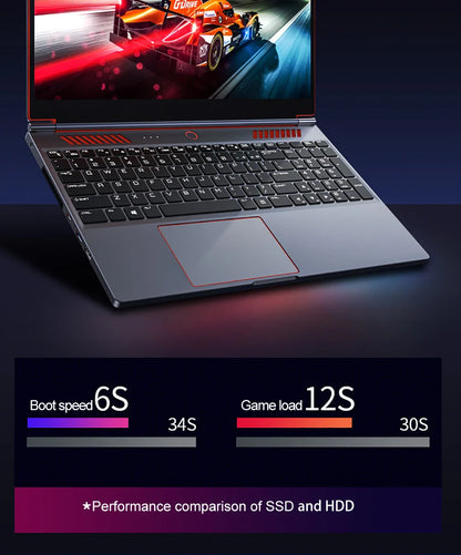 New16.1 Inch 10th Gaming Laptop Intel Core I9-10880H I I7-10880H Nvidia GTX 1650 4G Windows 10/11 Gaming Laptop Metal Ultrabook