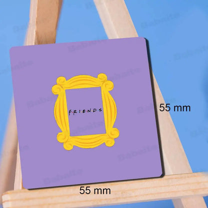 F-friends – aimants pour réfrigérateur avec Photo personnalisée, TV classique, cadeau pour la décoration de la maison, cadeau de saint-valentin, autocollant Photo magnétique