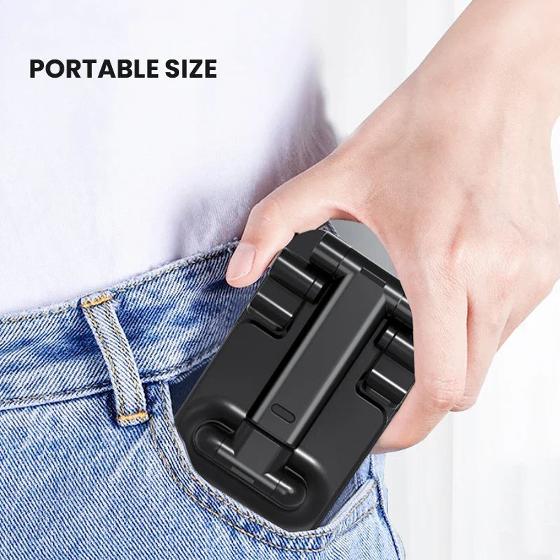 Desktop Phone Holder Stand Mobile Phone Support Adjustable Angle Height Cell Phone Stand Universal for All Smart Phones