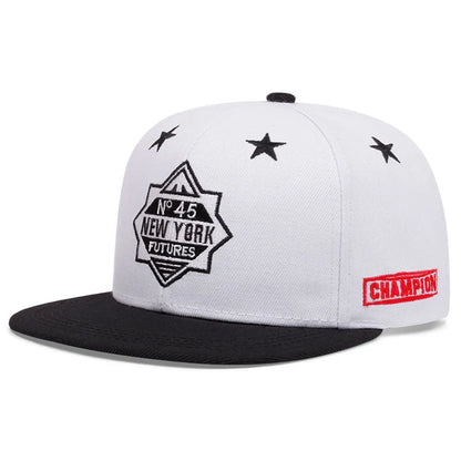 Men Women New York Embroidered Baseball Hat Snapback Caps Hip-hop Hats Outdoor Adjustable Unisex Sunshade Cowboy Sunscreen Hat