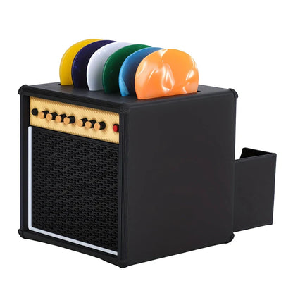 Support de plectres de guitare Portable imprimé en 3D, avec tiroir, étanche à l'eau et à la poussière, organisateur de plectres, rangement et affichage de cadeaux, 1x3D