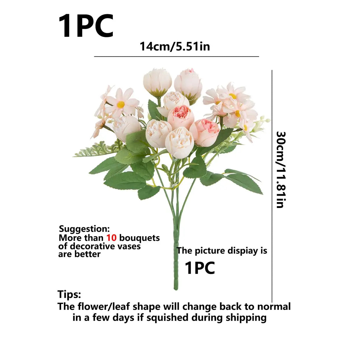 Fleurs de pivoine simulées, saint-valentin, mariage, fête des mères, Thanksgiving, décoration de jardin intérieure et extérieure de printemps