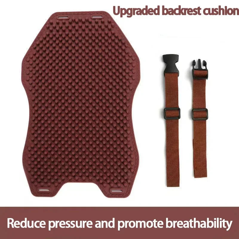 3-piece set of car cushions, car pillows, silicone car cushions, pressure reducing and comfortable neck protection headrests