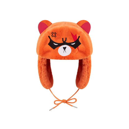 New Winter New Kuromi Spider Man Stitch Violent Bear Cartoon Hat Popular Man Women Cute Warm Ears Protection Hat New Year Gifts