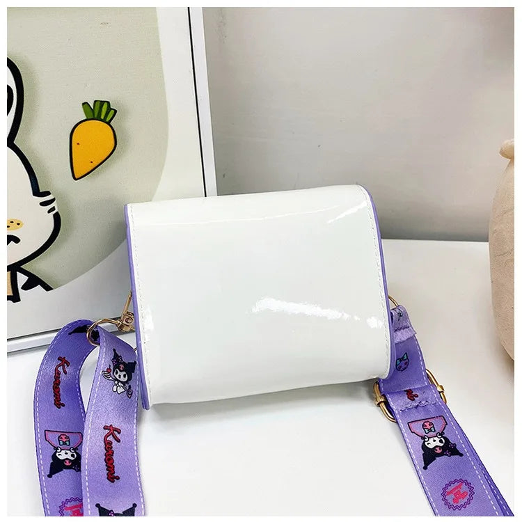 Sacs à bandoulière mignons Anime Kuromi Stitchou Filles Femmes Sac de marque de luxe Sacs mini designer de haute qualité Cadeaux