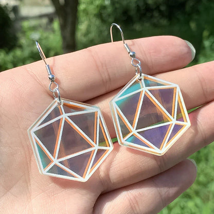 Boucles d'oreilles en acrylique faites à la main pour femmes et filles, chapeau de cow-girl occidental, bijoux de campagne à paillettes, cadeaux sympas