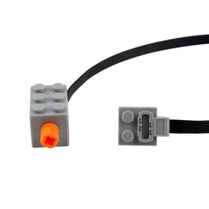 2x3 Micro Mini moteur Tech MOC briques pièces personnalisées blocs de construction fonctions de puissance compatibles avec Legoeds 43362c01 2986
