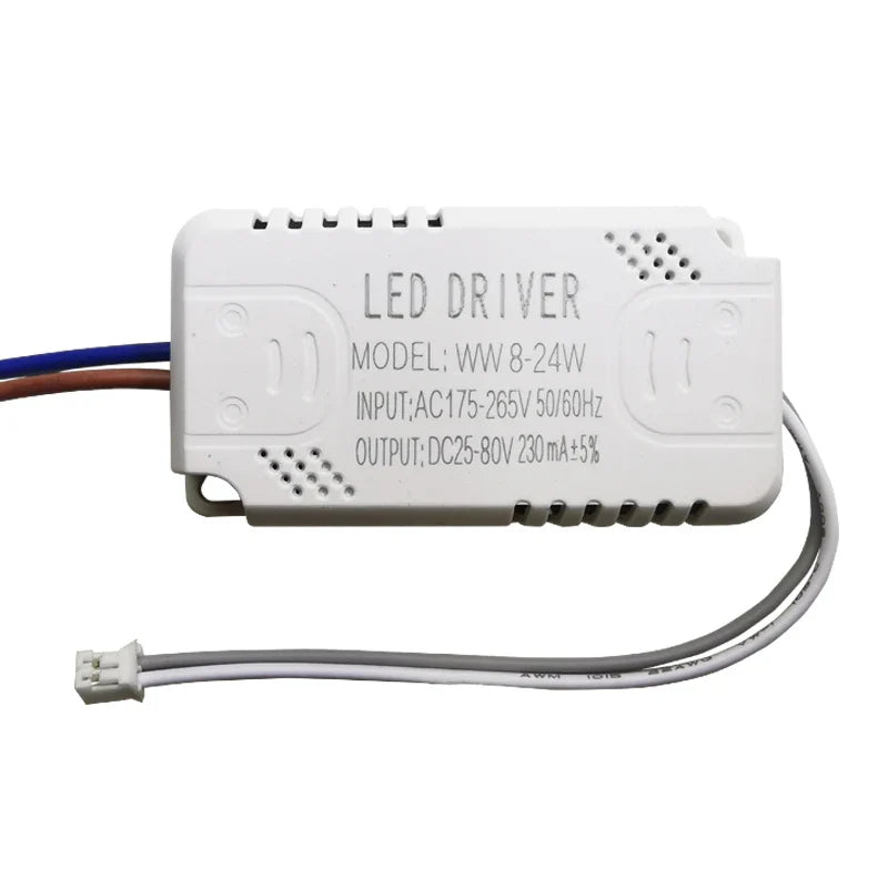 Pilote LED 230mA 8-24w 24-40w 40-60w 60-80w 80-120w 100-150w, pilote à courant Constant, unité d'alimentation, transformateur LED