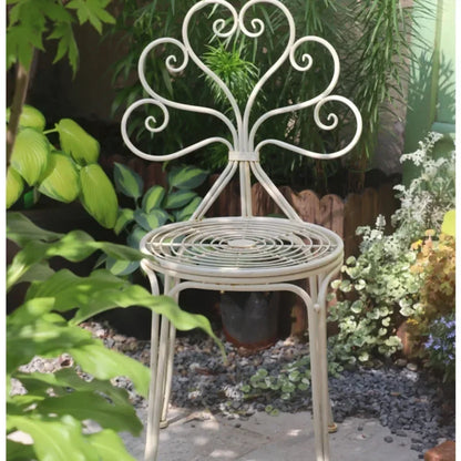 Table d'extérieur en fer européen, balcon de cour, table de terrasse, conception de dentelle, meubles de jardin, décoration de la maison, petite table basse
