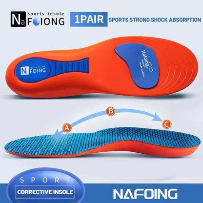 Semelles Orth4WD de dehors pour Homme et Femme, Oligrespirant, Absorption des Chocs, pour la Course à Pied, le Basket-Ball, Coussinets de Soins