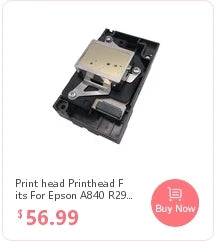 TX800 Eco Solvent Printer Print Head For Epson or Chinese Printer UV Plotter F192040 DX10