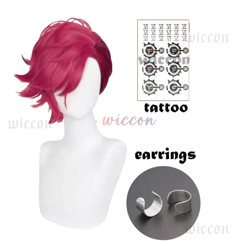 Costume de cosplay LoL Arcane Vi, perruque, uniforme, chaussures, tenues, combinaison d'Halloween et de carnaval pour femmes et hommes, haute qualité