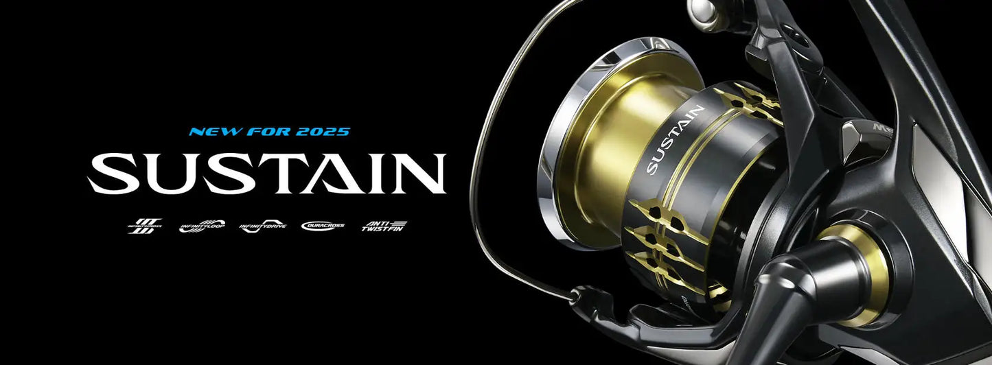 Nouveau 25 moulinet de pêche Spinning SHIMANO SUSTAIN 3 + 1BB traînée maximale 9-11KG eau de mer eau douce