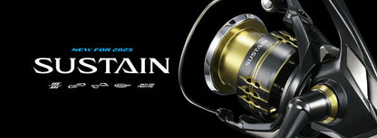 Nouveau 25 moulinet de pêche Spinning SHIMANO SUSTAIN 3 + 1BB traînée maximale 9-11KG eau de mer eau douce