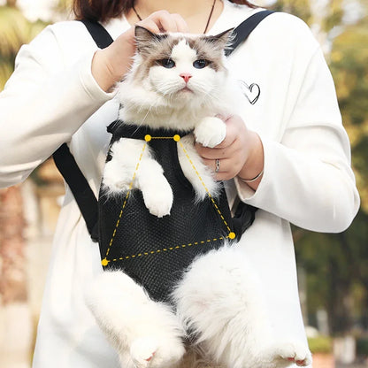 Sac à dos pour animaux de compagnie sac de transport réglable pour chat sac à dos à Double épaule pour animaux de compagnie sac Portable voyage en plein air Camping randonnée sac pour chat sac pour chien