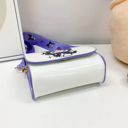 Sacs à bandoulière mignons Anime Kuromi Stitchou Filles Femmes Sac de marque de luxe Sacs mini designer de haute qualité Cadeaux