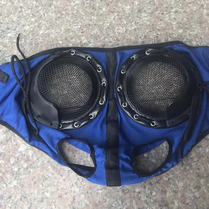 Équipement équestre, masque oculaire coupe-vent, gilet professionnel pour cheval de course, masque oculaire anti-sable, tête de cheval
