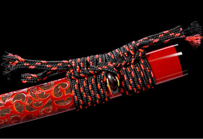 Katana – cordon tissé à la main en soie Sageo, pour épée de samouraï japonais, gaine Saya, corde de fourreau, choix de plusieurs couleurs