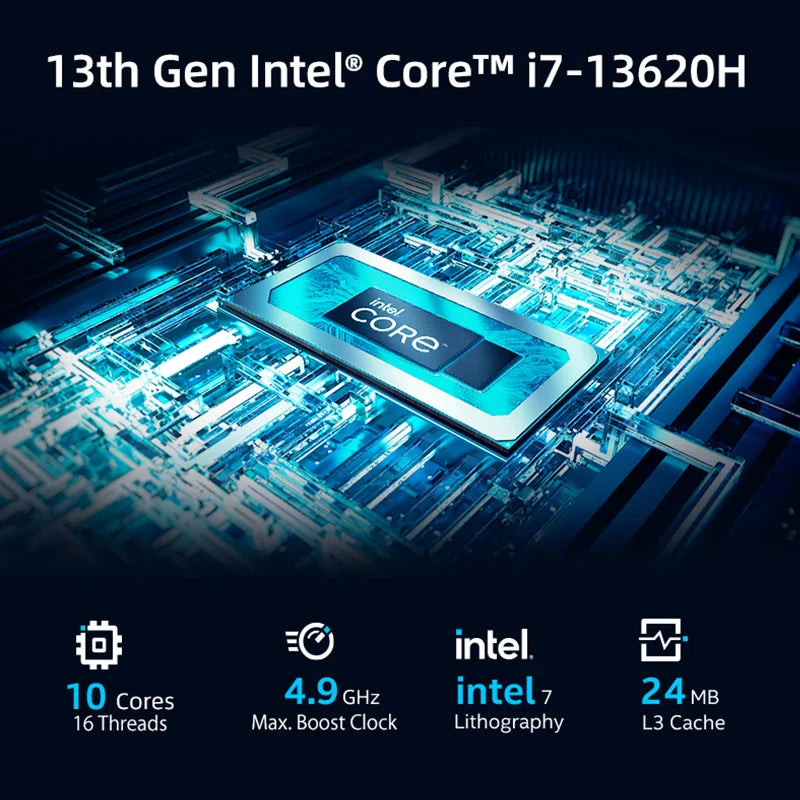 Pre Sale Machenike Laptop Light 16 Air intel core i7 13620H 16‘’ 2.5K 100%SRGB 120Hz 16G RAM DDR5 512G SSD Russian Keyboard