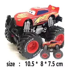 Pixar Cars 2 3 lutteur Mater et Lightning Mcqueen série de course véhicule en alliage métallique jouets pour enfants cadeau de collection à jambes hautes
