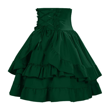 Victorian Costume with Renaissance Elements Dress Stylish Arrival European Multiple Layers Costume for Women Female Garment