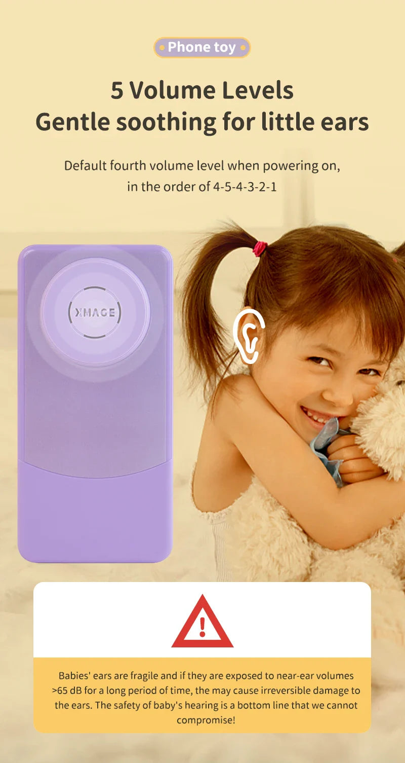 Kids Fun Learning Play Phone Baby Simulation Phone Musical Early Educational Toys English Learning Cellphone Model Toy Gifts