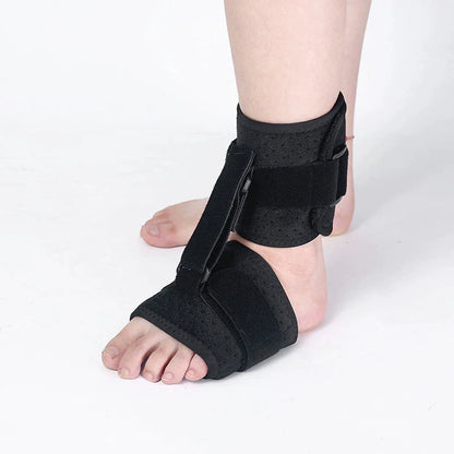 Attelle orthopédique pour pied tombant, 1 pièce, support stabilisateur d'attelle, soulagement de la douleur, fasciite plantaire sportive, protection réglable de la cheville