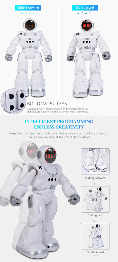 JJRC-Robot R18 avec pigments rc, présentation automatique, robot intelligent rc, capteur de geste, robots intelligents, jouets pour enfants, cadeau