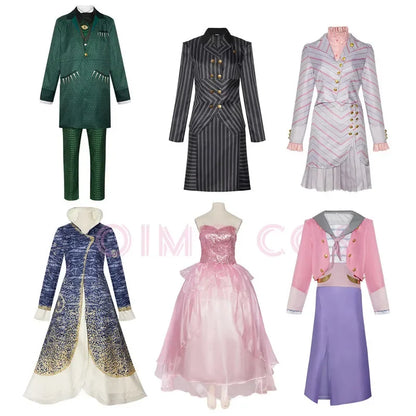Wicked Glinda Cosplay Costume Elphaba Nessarose Adult Carnival Uniform Halloween Anime Party Costumes Masquerade Men Game