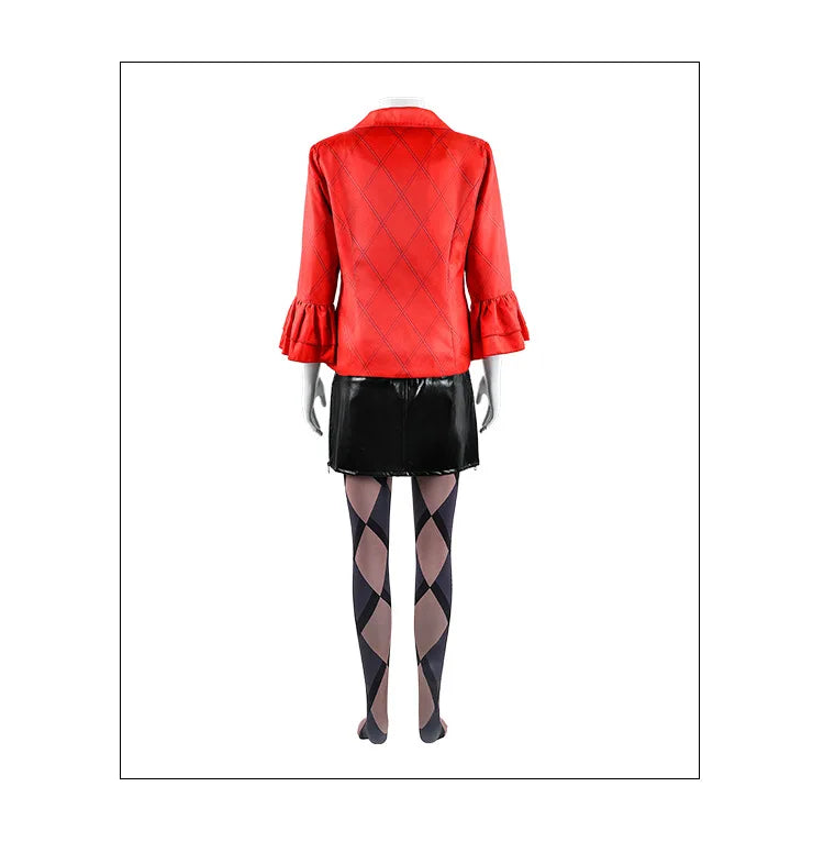 Clown 2cos costume, Little Ugly Girl cosplay costume, Halloween stage, festival performance costume