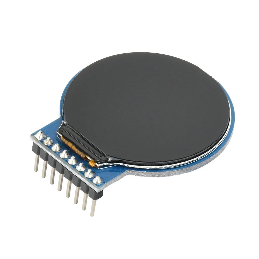 Carte de développement ESP8266 NodeMCU 6 000, 1.28 pouces, GC9A01, écran LCD rond TFT, micro USB EPS