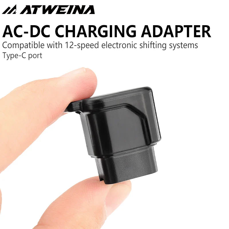 ATWEINA – adaptateur de chargeur de batterie de vélo 12 vitesses, pour équipement de cyclisme 12S 12V Shimano Di2 Dura-Ace R9200/Ultegra R8100/105 R7100