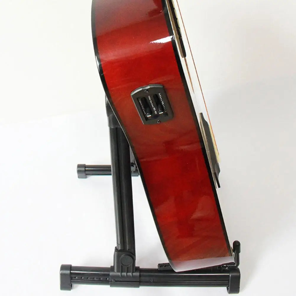 Support de guitare pliable et réglable, affichage d'instruments, ukulélé, Pipa, basse, Folk, classique, électrique, bois, accessoires