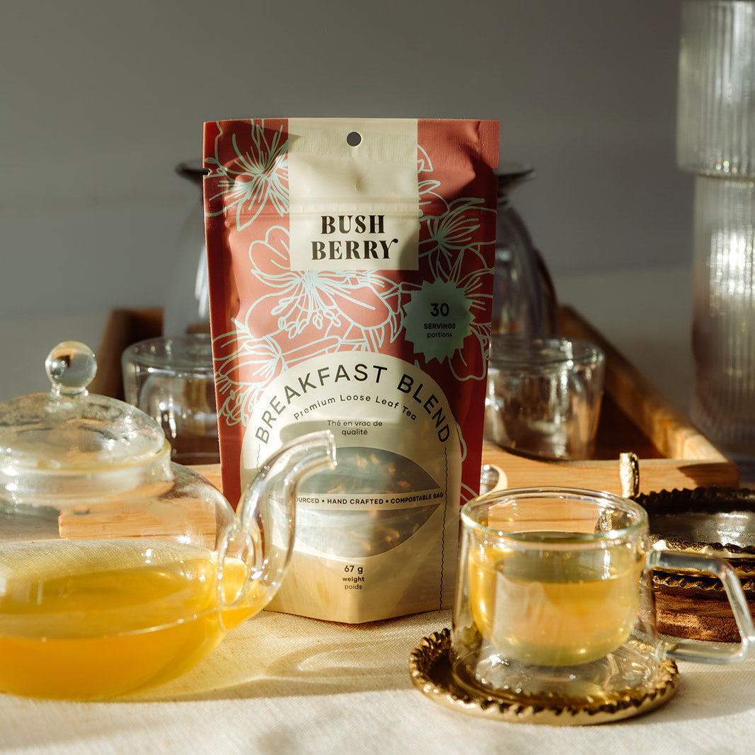 Thé noir bio pour le petit-déjeuner