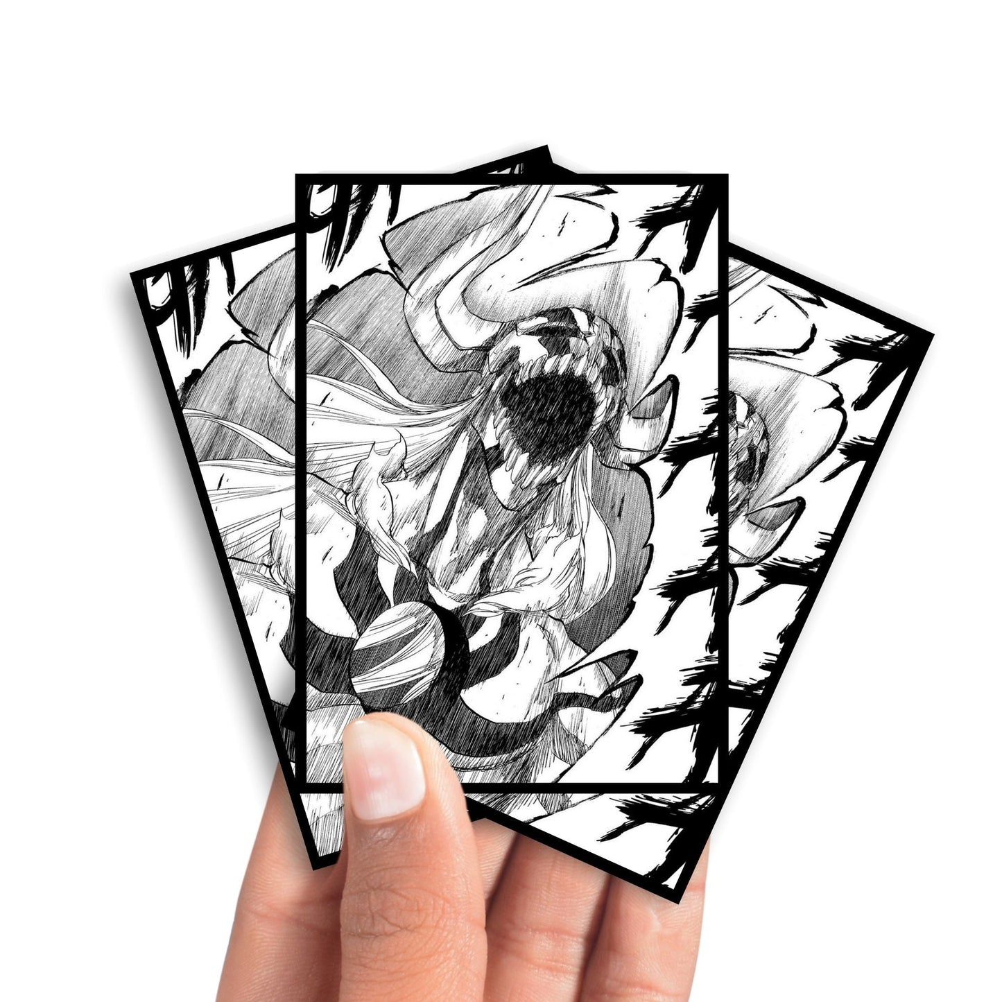 Protège-cartes Shinigami Hollow blancs