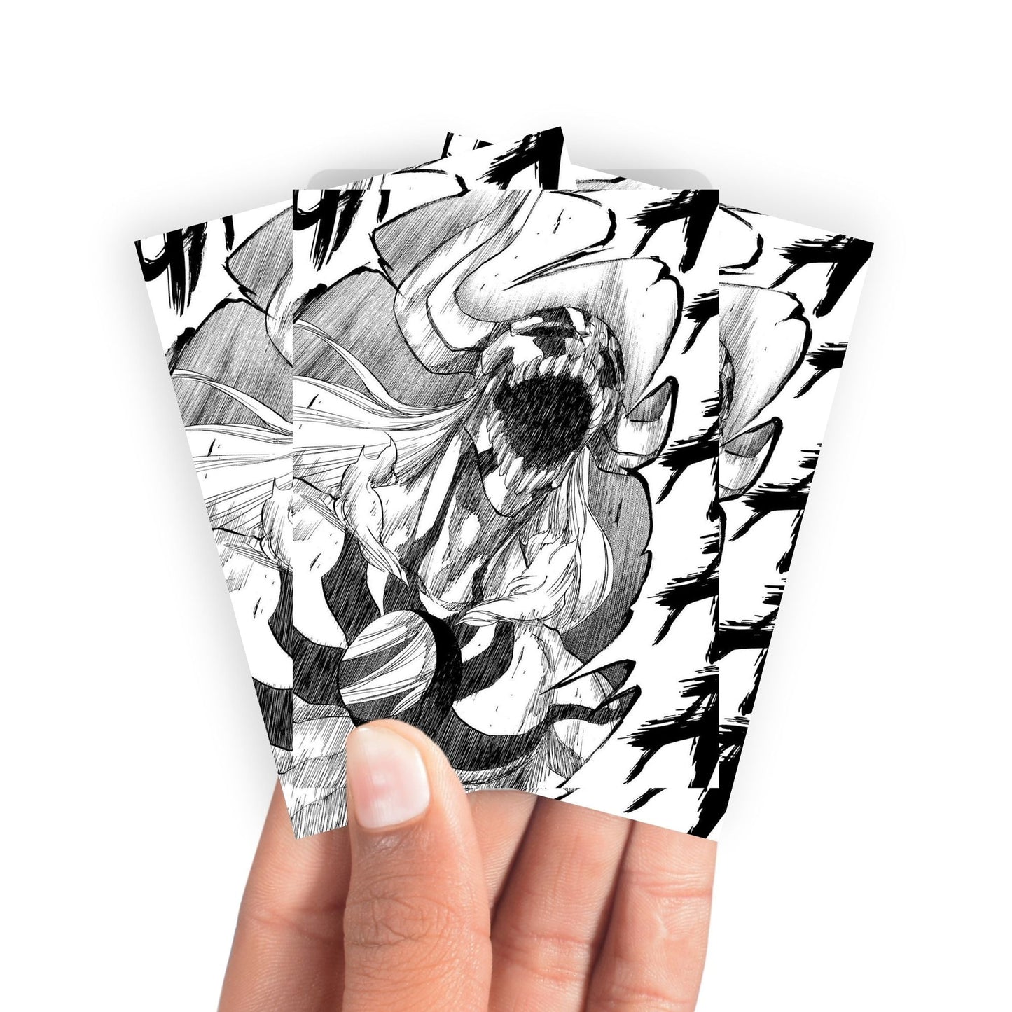 Protège-cartes Shinigami Hollow blancs