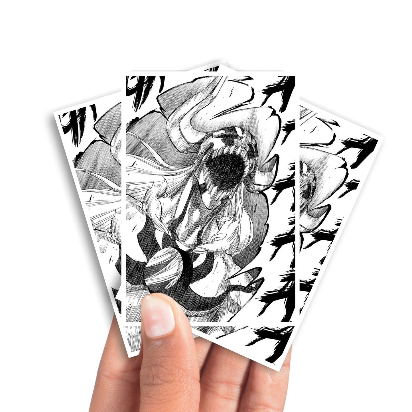 Protège-cartes Shinigami Hollow blancs