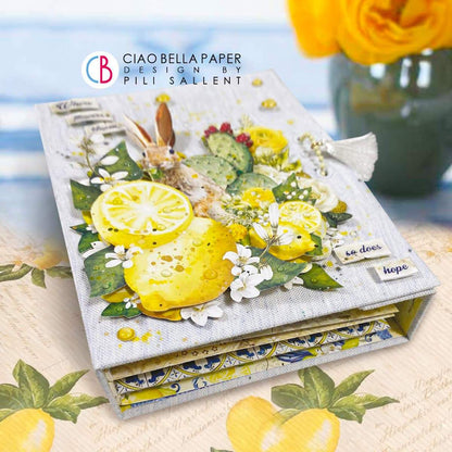 Ciao Bella Sicilia Paper Pad 6"x6" 24/Pkg