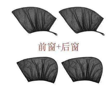 Side Window Sunshade Sunscreen Insulated Sunblock Mosquito Dust Proof