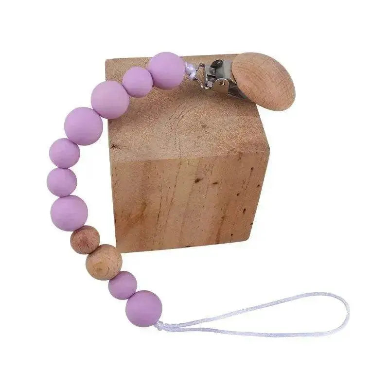 Silicone Pacifier Clip Chain for Babies.