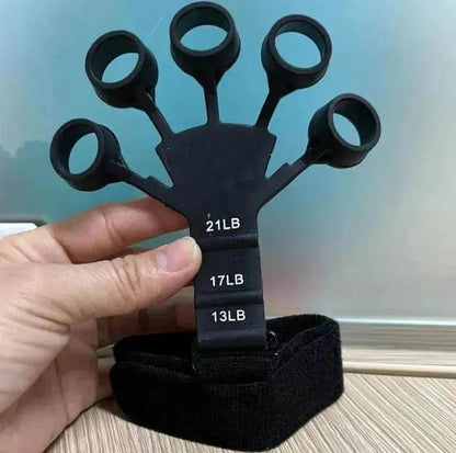 Silicone Strength Trainer Finger Resistance Belt Stretcher