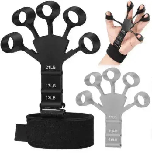Silicone Strength Trainer Finger Resistance Belt Stretcher