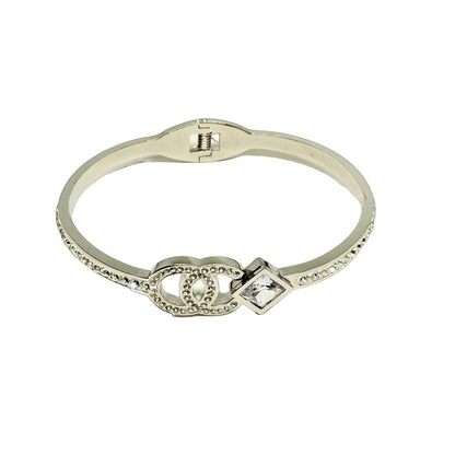 Silver Plated AD Stones bracelet