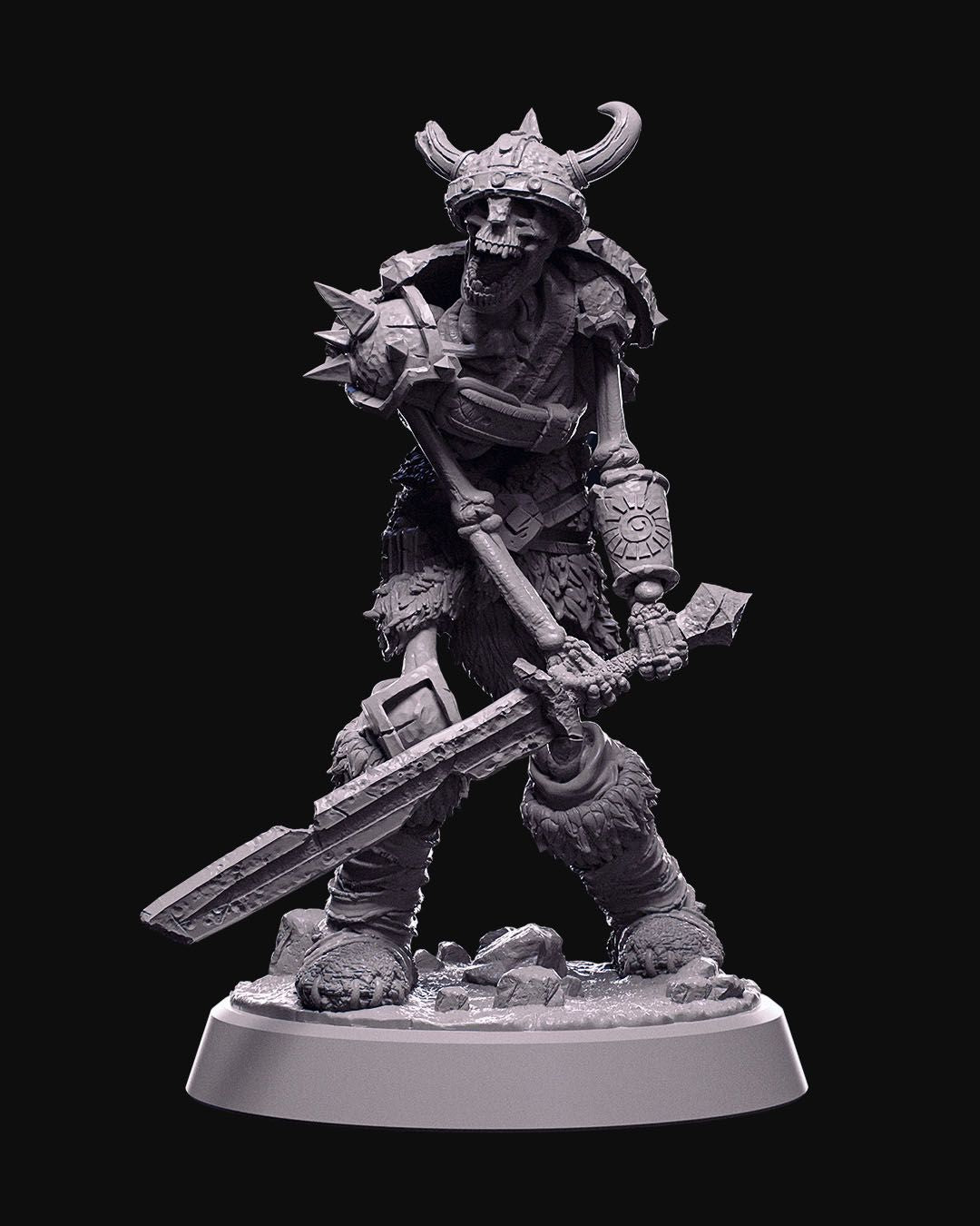 Skeleton Warrior | Medium (1in base) | 5e