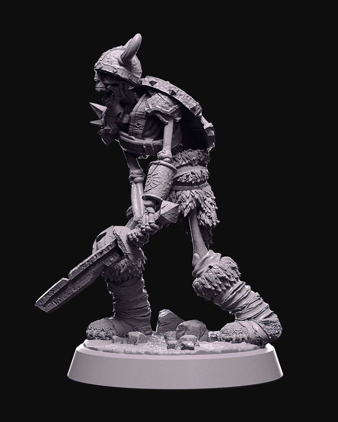 Skeleton Warrior | Medium (1in base) | 5e