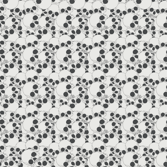 Craft HTV Spooky Halloween Skull Pattern