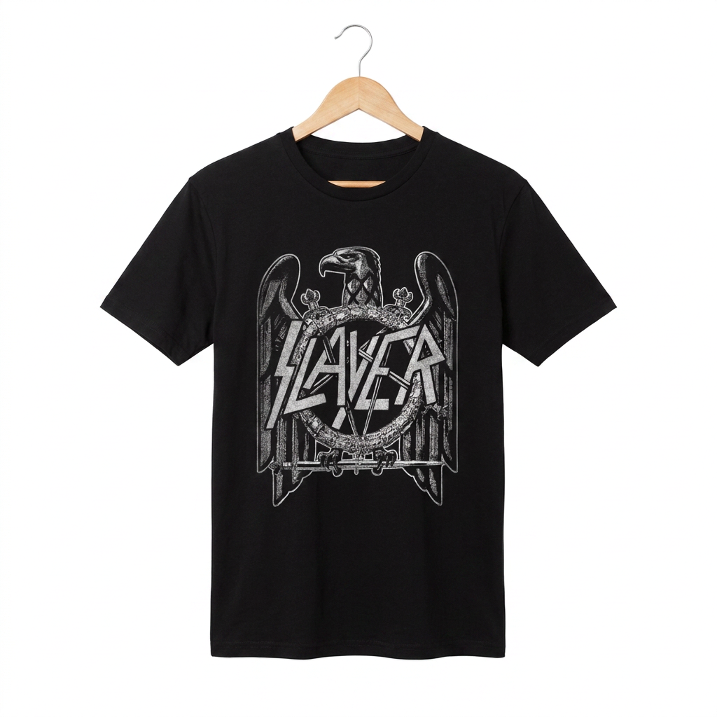 Slayer Vintage Silver Eagle T-Shirt