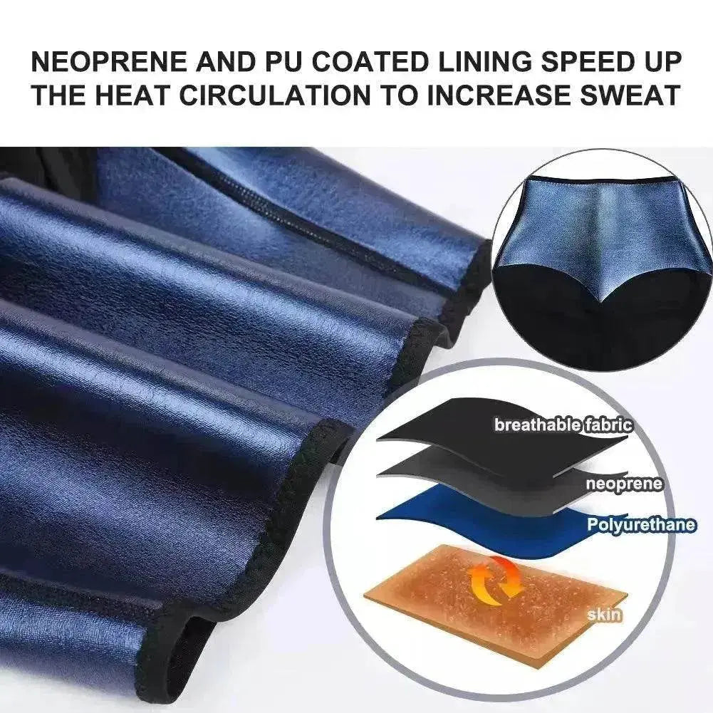Slimming Waist Trainer Shapewear Tummy Hot Thermo Sweat Body Shaper Short