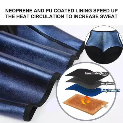 Slimming Waist Trainer Shapewear Tummy Hot Thermo Sweat Body Shaper Short